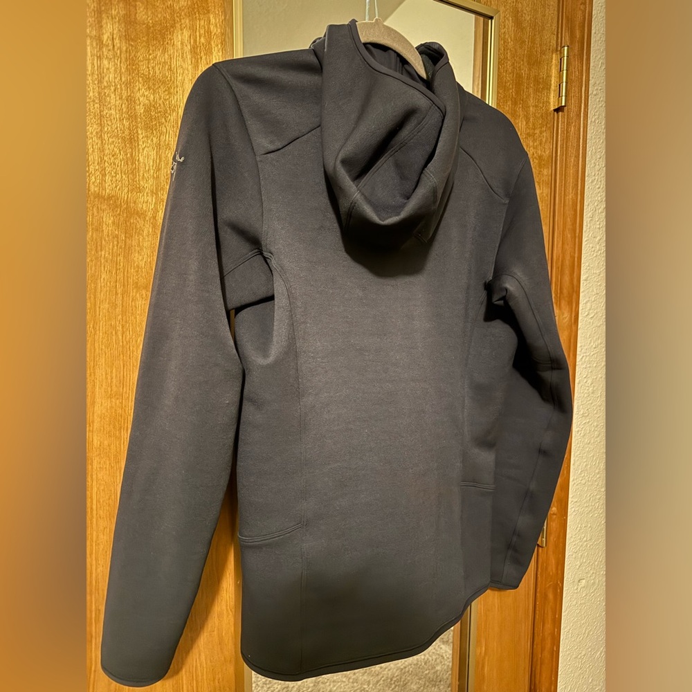 Arcteryx Kyanite Hoodie Zip Fleece Black Sapphire
